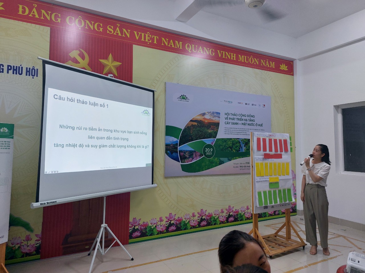 Hội thảo cộng đồng tại Phường Thuỷ Biều và Phường Phú Hội, Thành phố Huế